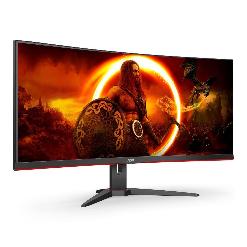 Monitor AOC 34" CU34G2XE/BK HDMI DP - obrazek 2