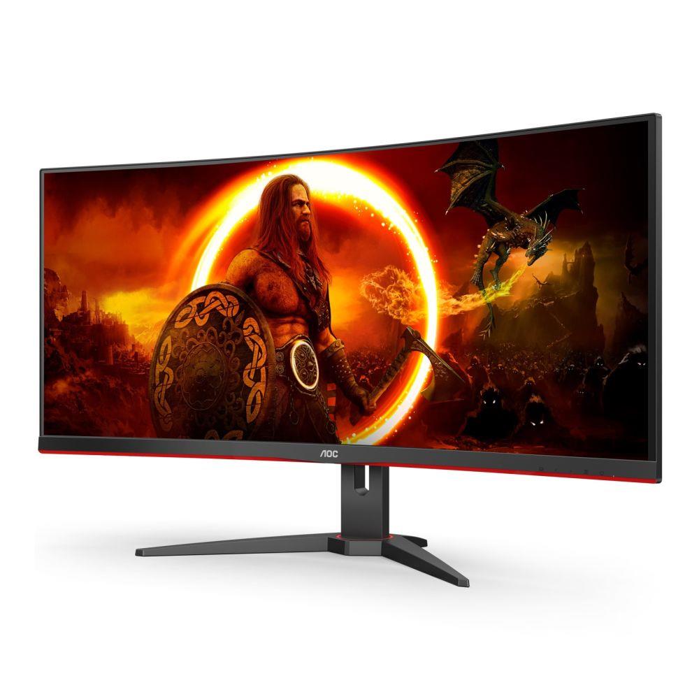 Monitor AOC 34" CU34G2XE/BK HDMI DP - obrazek 3