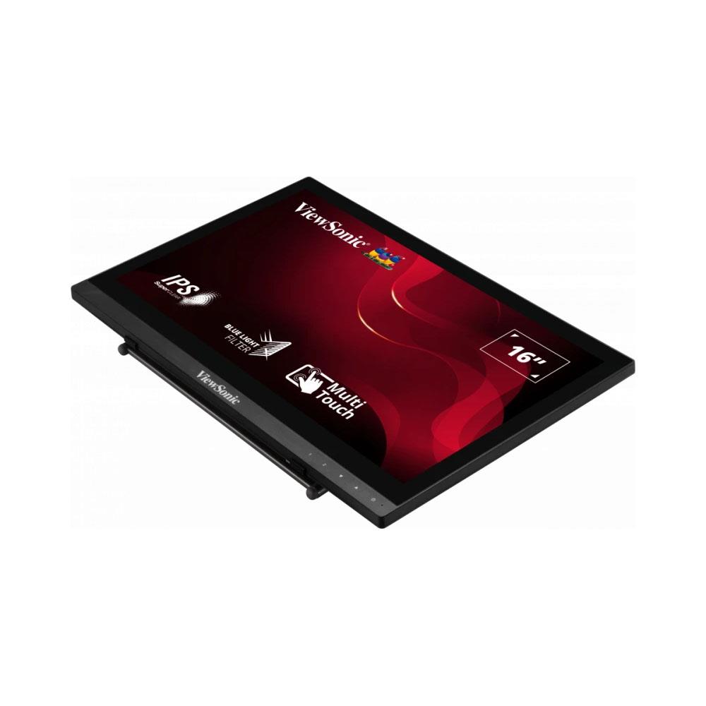 Monitor przenośny dotykowy ViewSonic 15,6" Touch TD1630-3 (VS17495) HDMI VGA USB-B głośniki 2x1W - obrazek 2