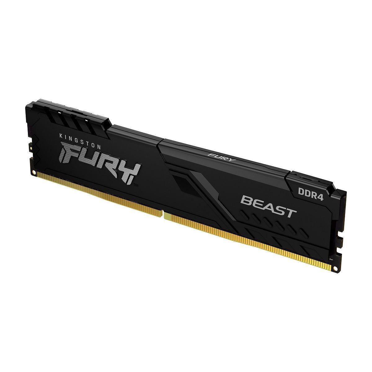 Pamięć DDR4 Kingston Fury Beast 8GB (1x8GB) 3200MHz CL16 1,35V czarna - obrazek 3