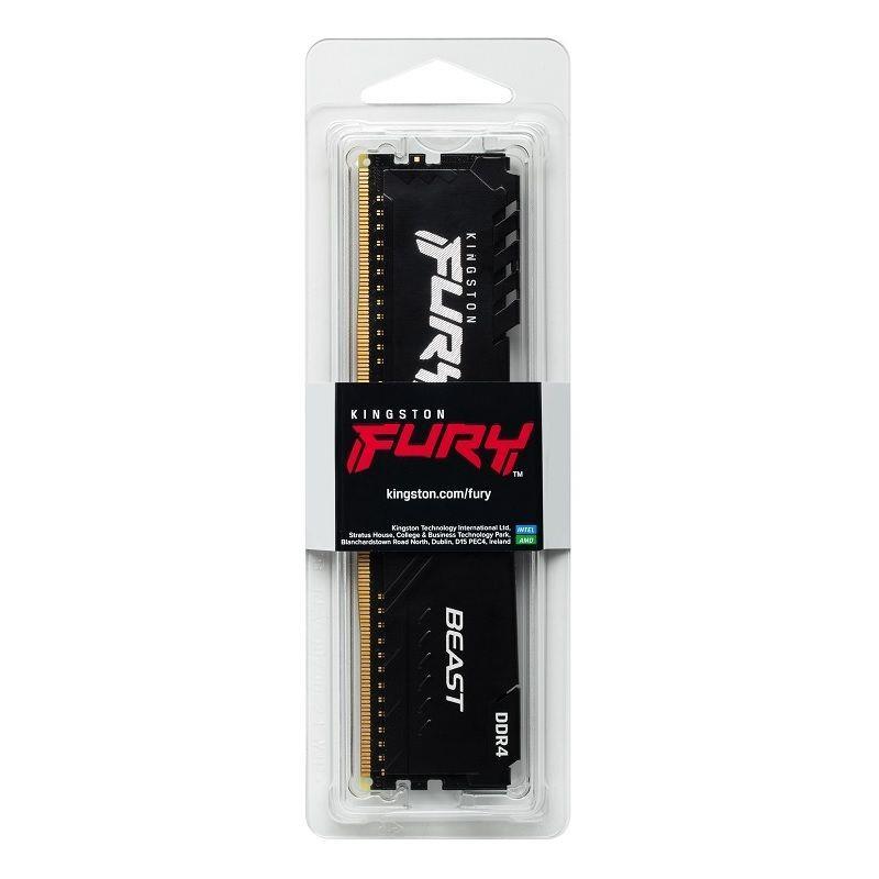 Pamięć DDR4 Kingston Fury Beast 32GB (1x32GB) 3200MHz CL16 1,35V czarna - obrazek 5
