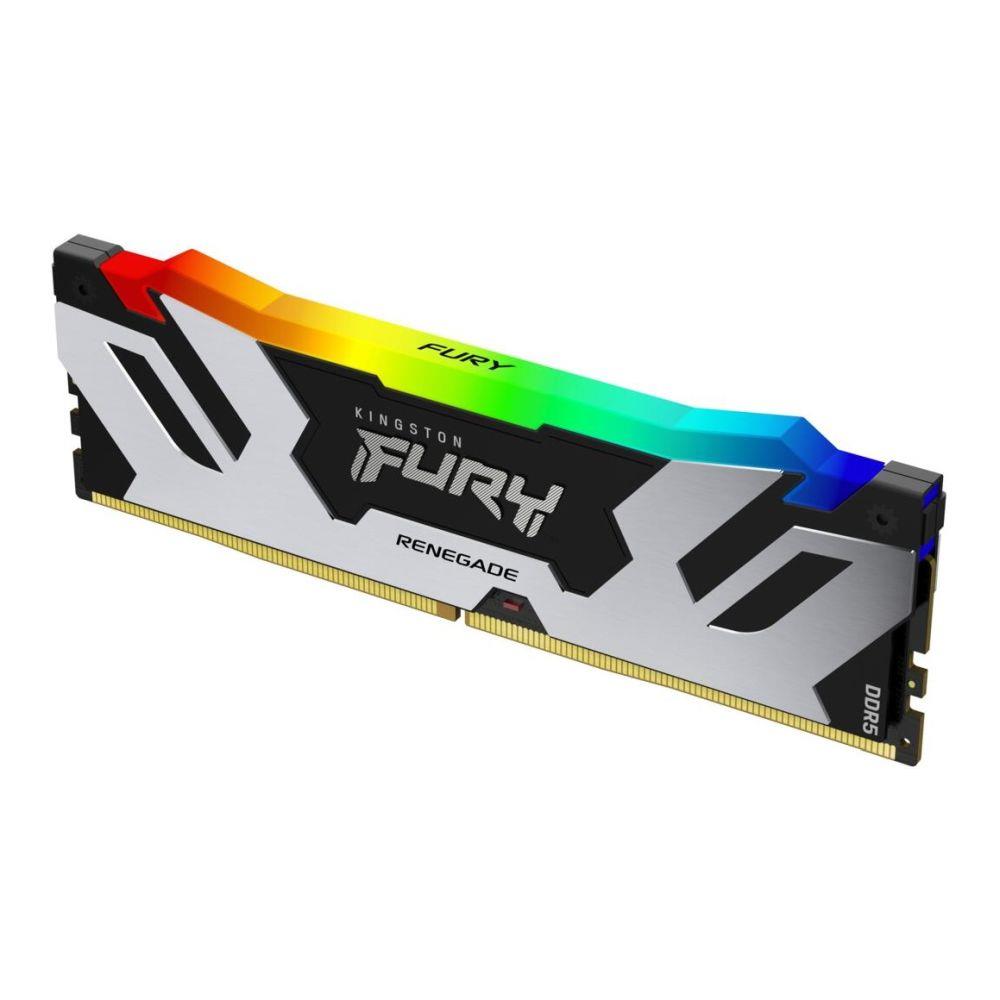 Pamięć niebinarna DDR5 Kingston FURY Renegade RGB 24GB (1x24GB) 6400MHz CL32 1,4V - obrazek 2