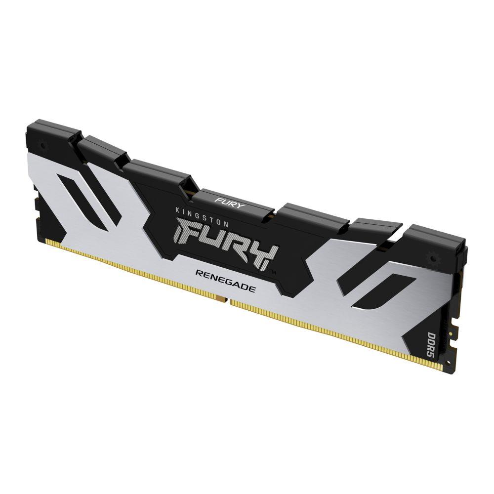 Pamięć niebinarna DDR5 Kingston FURY Renegade 48GB (1x48GB) 6400MHz CL32 1,4V Silver - obrazek 2