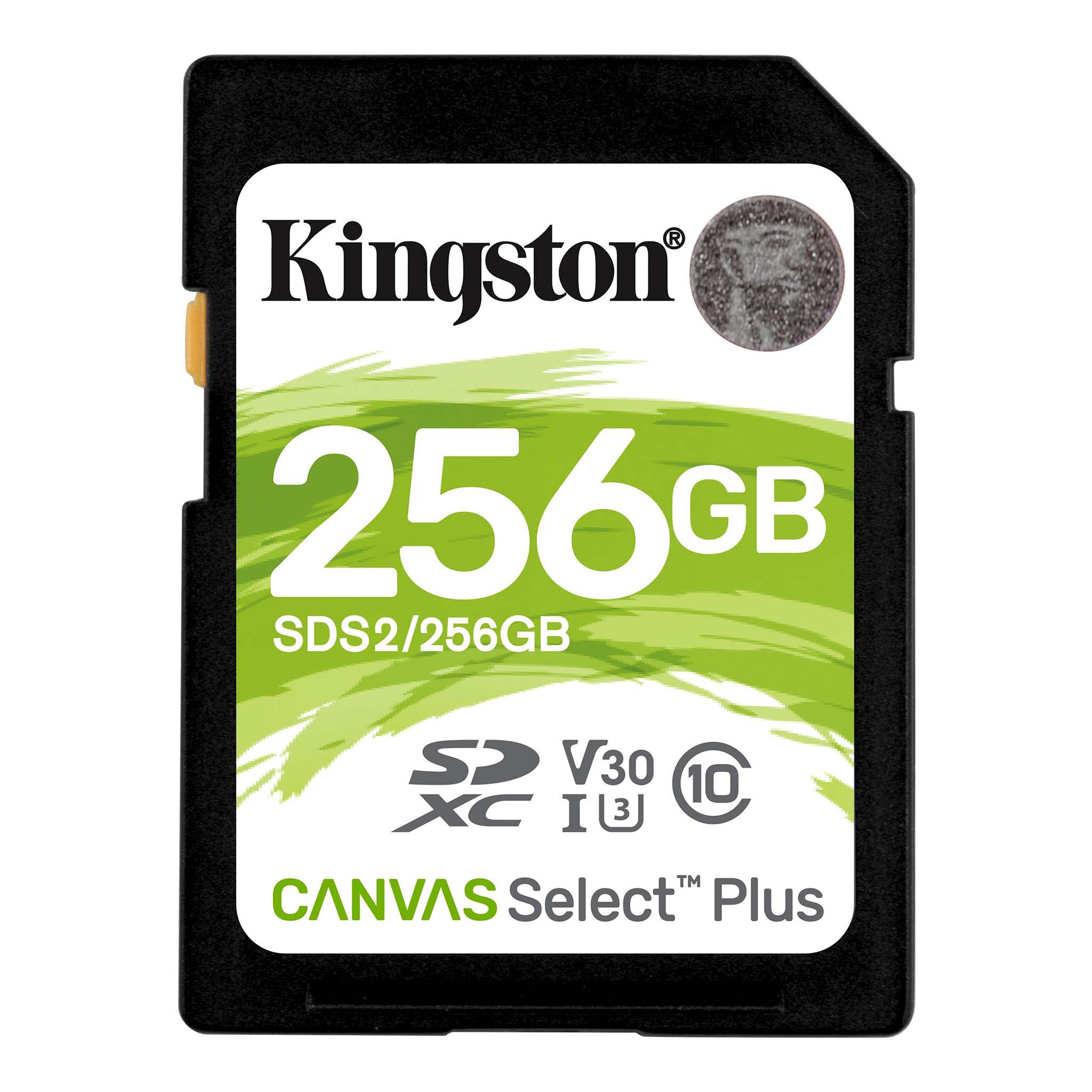 Karta pamięci Kingston SD Canvas Select Plus 256GB - obrazek 3