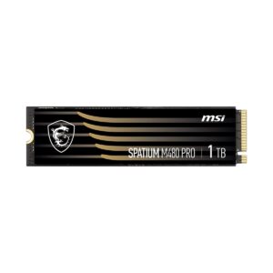 Dysk SSD MSI SPATIUM M480 Pro 1TB M.2 2280 PCIe 4.0 NVMe (7400/6000 MB/s) 3D NAND