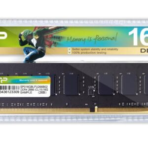 Pamięć DDR4 Silicon Power 16GB (1x16GB) 2666MHz CL19 1,2V Black