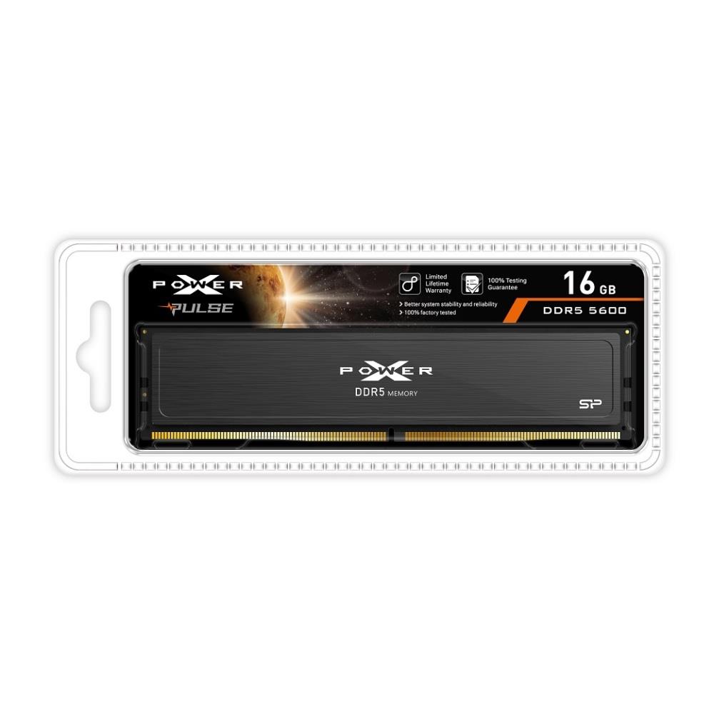 Pamięć DDR5 Silicon Power XPOWER Pulse Gaming 16GB (1x16GB) 5600MHz CL40 1,25V Black - obrazek 2