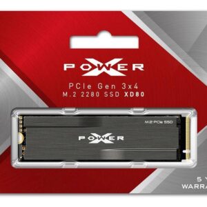 Dysk SSD Silicon Power XPOWER XD80 2TB M.2 2280 PCIe Gen3x4 NVMe (3400/3000 MB/s)