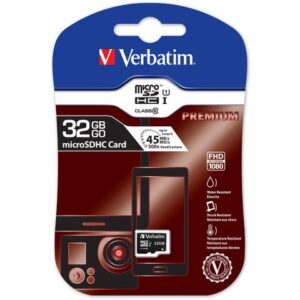 Karta pamięci MicroSDHC Verbatim 32GB Class 10