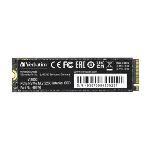 Dysk SSD Verbatim Vi3000 2TB M.2 2280 PCIe Gen3 NVME (3300/3000 MB/s)