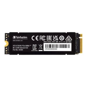 Dysk SSD Verbatim Vi7000G 4TB M.2 2280 PCIe Gen4 NVME (7000/6400 MB/s)