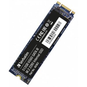 Dysk SSD wewnętrzny Verbatim Vi560 S3 512GB M.2 2280 SATA