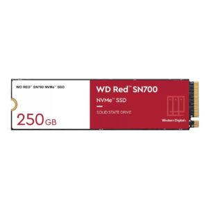Dysk SSD WD Red SN700 250GB M.2 2280 NVMe (3100/1600 MB/s) WDS250G1R0C