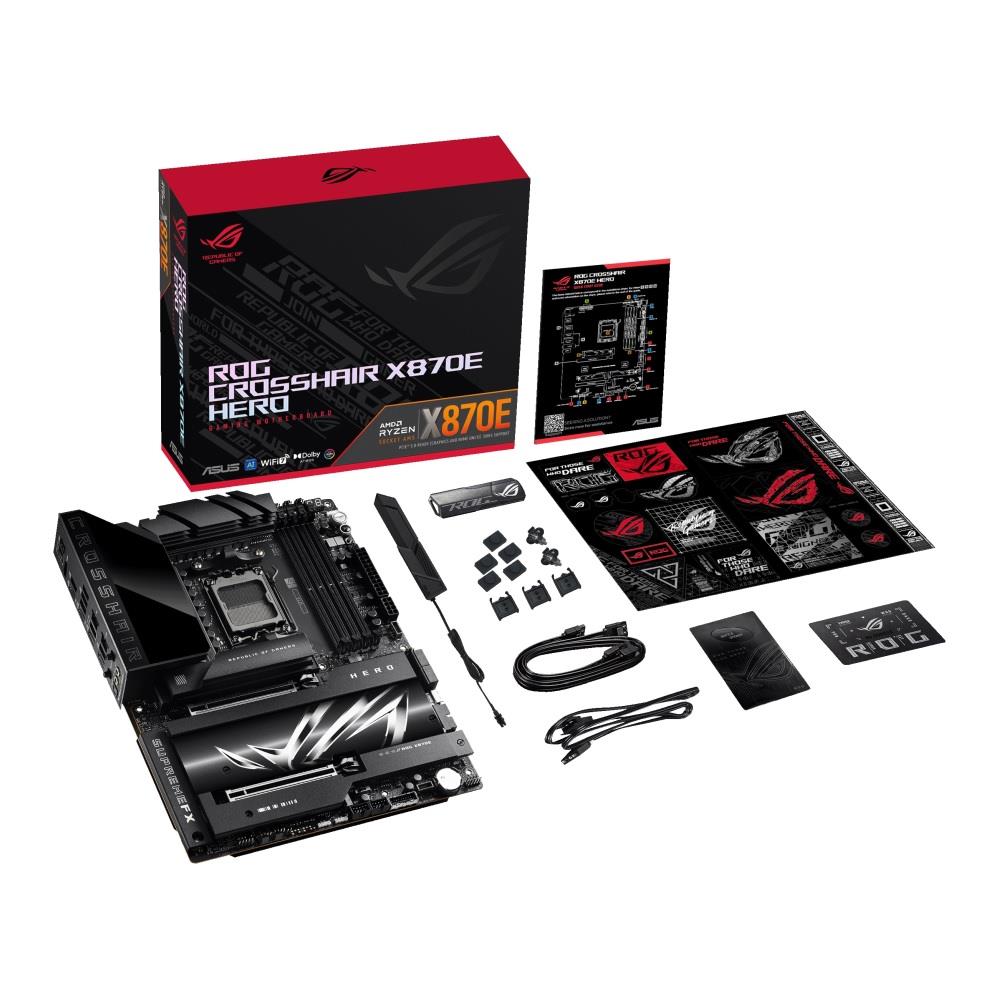 Płyta Asus ROG CROSSHAIR X870E HERO /AMD X870/DDR5/SATA3/M.2/USB4/WiFi/BT/PCIE5.0/AM5/ATX - obrazek 7