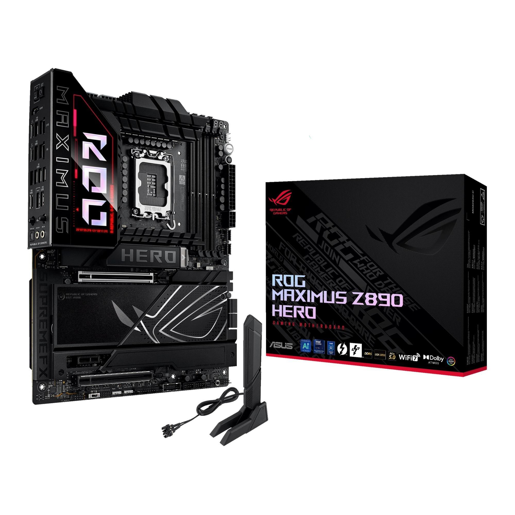 Płyta Asus ROG MAXIMUS Z890 HERO /Z890/DDR5/SATA3/M.2/USB4/WiFi/BT/PCIe5.0/s.1851/ATX - obrazek 6