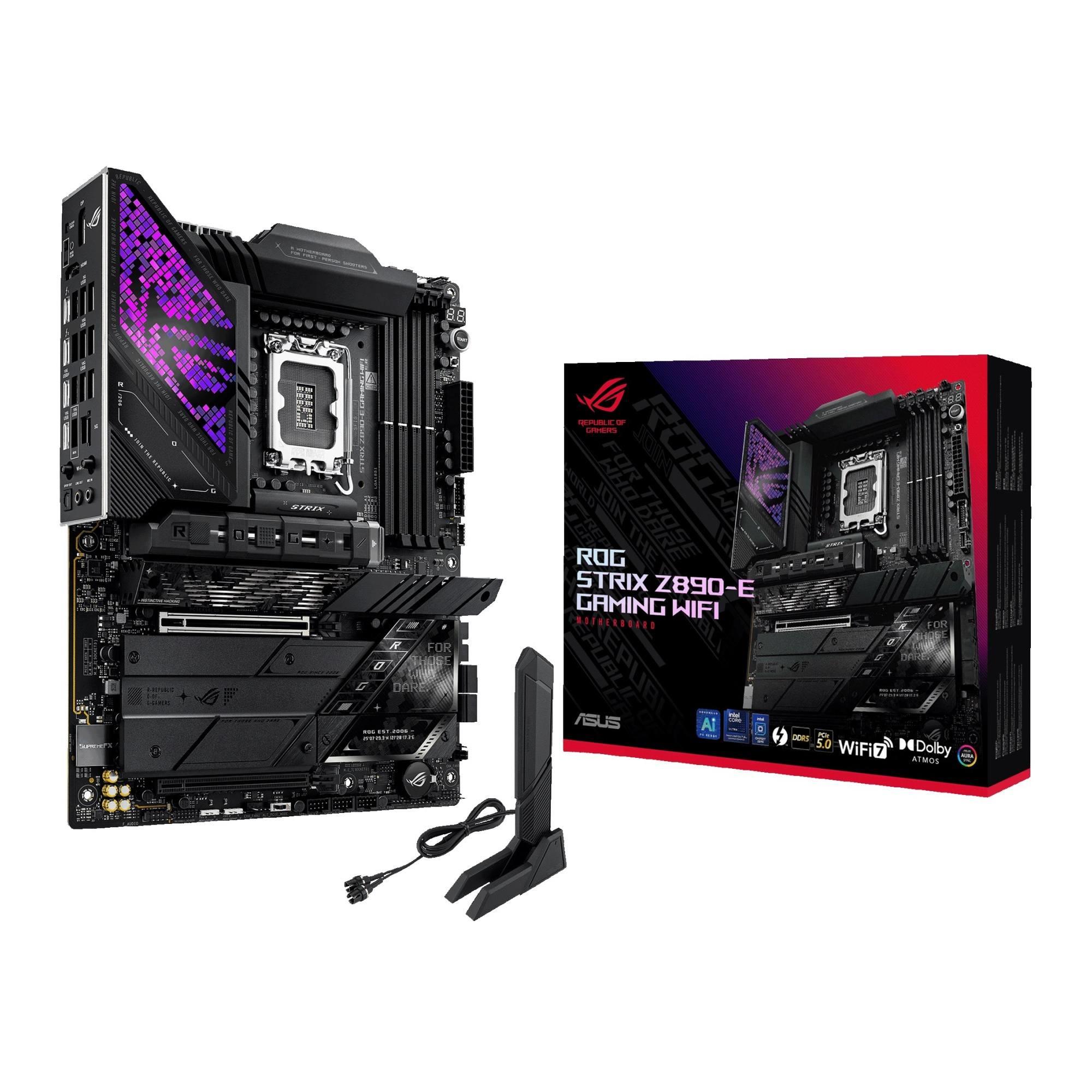Płyta Asus ROG STRIX Z890-E GAMING WIFI /Z890/DDR5/SATA3/M.2/USB4/WiFi/BT/PCIe5.0/s.1851/ATX - obrazek 6