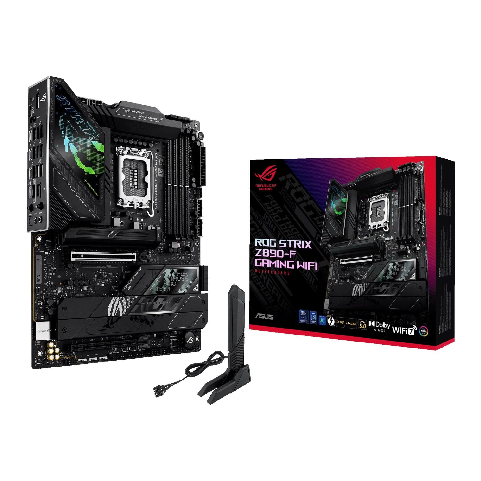 Płyta Asus ROG STRIX Z890-F GAMING WIFI /Z890/DDR5/SATA3/M.2/USB4/WiFi/BT/PCIe5.0/s.1851/ATX - obrazek 6