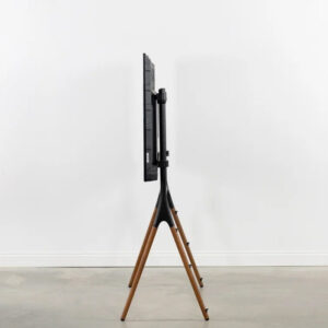 Stojak podłogowy TV 49-70" do 40kg drewniany