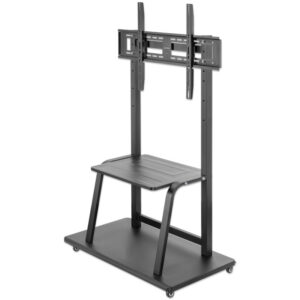 Stojak mobilny TV 37”-100” do 150kg regulowany 2 półki