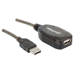 Kabel USB 2.0 przedłużacz aktywny USB-A na USB-A M/F 10m