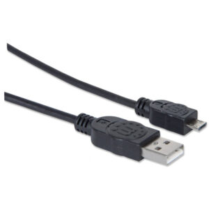 Kabel USB 2.0 USB-A na USB-MicroB M/M 0.5m