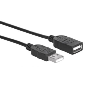 Kabel USB 2.0 przedłużacz USB-A na USB-A M/F 0.5m