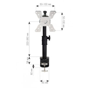 Uchwyt na monitor 13-30" LCD 15kg biurkowy obrotowy