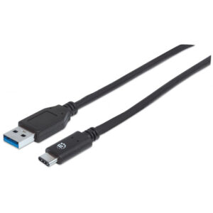Kabel USB 3.0 USB-A na USB-C 3.2 Gen2 60W M/M 1m