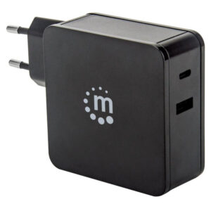 Zasilacz 230V USB-C Power Delivery 60W/3A, USB-A 5V 2.4A