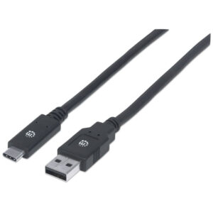 Kabel USB 3.0 USB-A na USB-C 3.2 Gen2 60W M/M 2m
