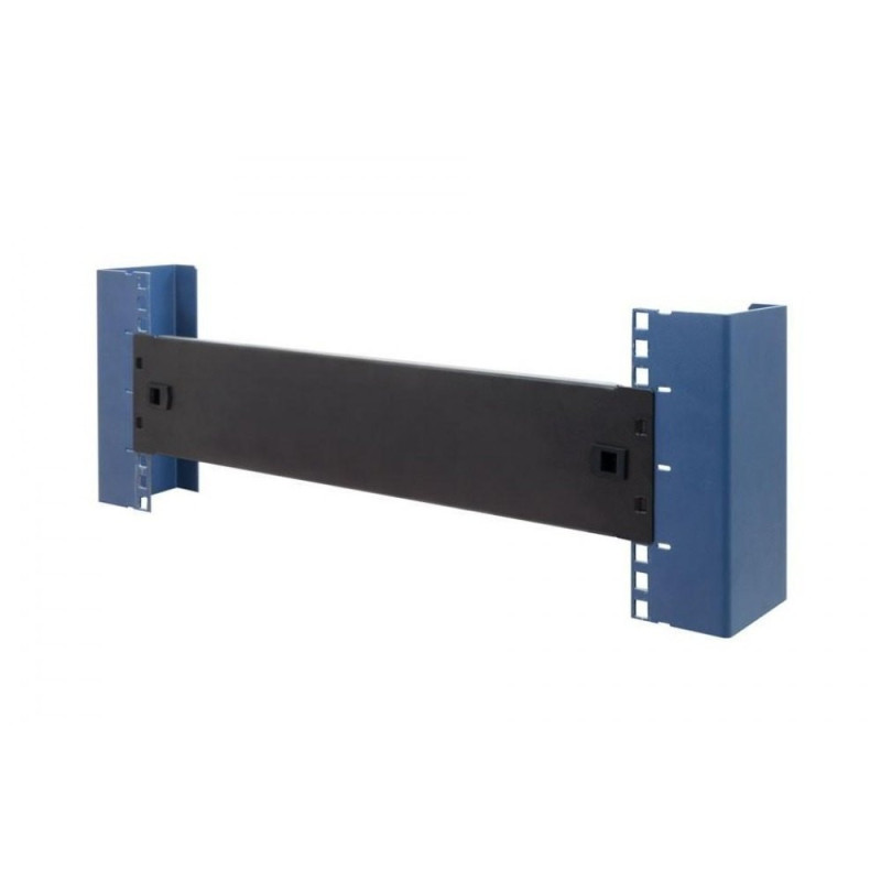 Panel maskujący 2U 19" zatrzaskowy czarny - obrazek 2