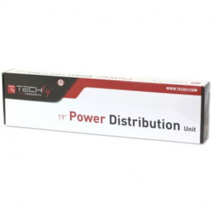 Listwa zasilająca 19' 1U X8 - gniada Schuko