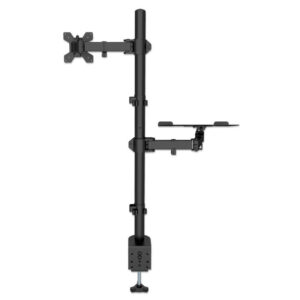 Uchwyt na monitor 13-32" i laptop 17" biurkowy obrotowy