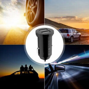 Ładowarka samochodowa 2x USB 24W/4.8A 5V