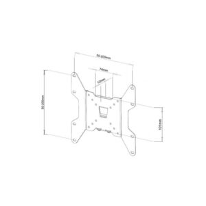 Uchwyt ścienny do TV 13-37" LED/LCD 35kg slim 12,5mm
