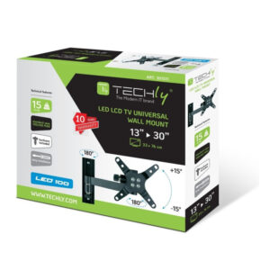 Uchwyt ścienny do TV 13-30" LED/LCD 15kg obrotowy uchylny