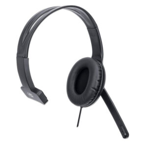 Słuchawka mono, na jedno ucho, USB z mikrofonem