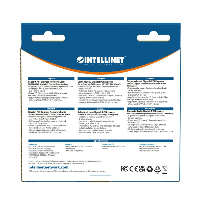 Karta sieciowa PCI-Express, RJ45 Gigabit - obrazek 6