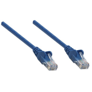 Patchcord Cat5e UTP 3m 100% CU niebieski