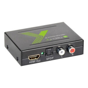 Ekstraktor audio SPDIF 5.1CH, analog RCA 2CH z HDMI 4K60Hz