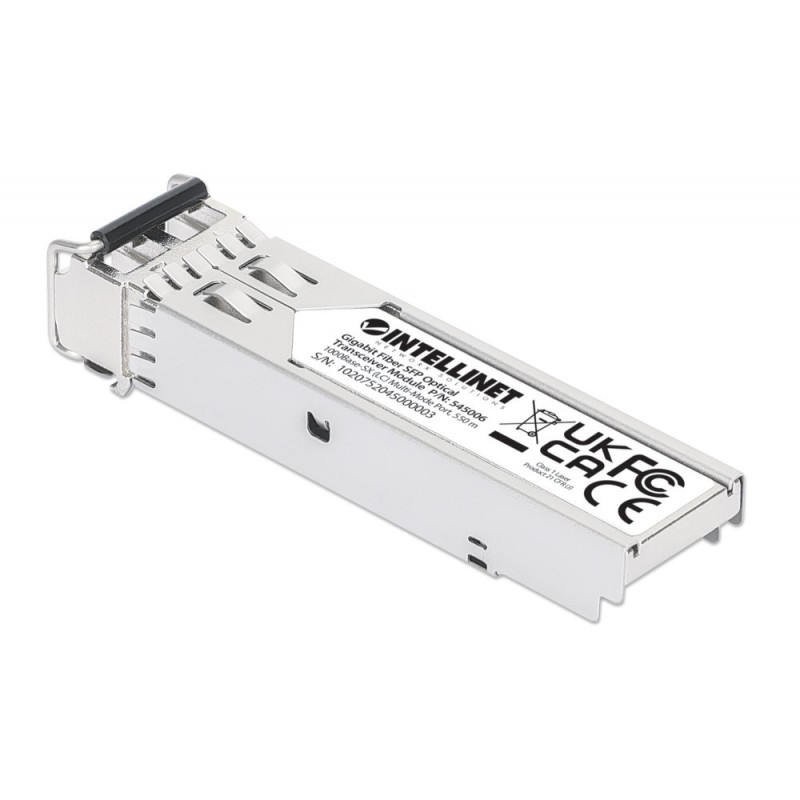 Moduł SFP 1.25G, LC Duplex MM, 550m, 1000Base-SX, 850nm, miniGBIC, MSA