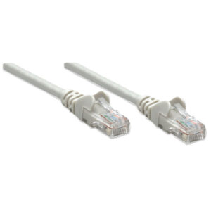Patchcord Cat5e UTP 30m 100% CU szary