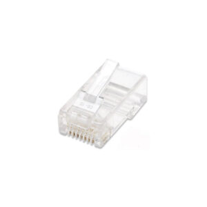 Wtyk RJ45 8P/8C Cat5e UTP, drut, 100 szt