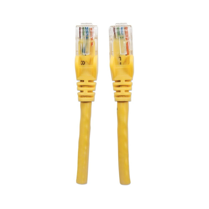 Patchcord Cat5e UTP 5M SOHO CCA żółty - obrazek 3