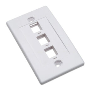 Panel przedni na 3 moduły Keystone, na puszkę natynkową