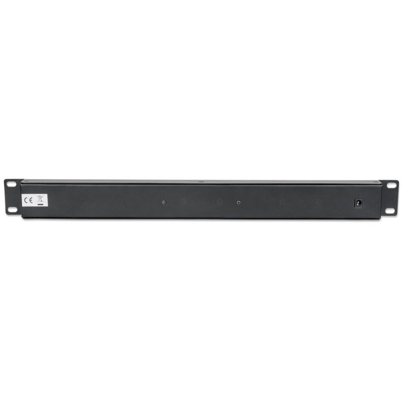 Patch panel/zasilacz PoE, 24x RJ45 120W, 1U, Cat5e - obrazek 3