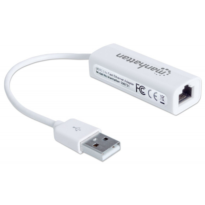 Karta sieciowa/adapter USB 2.0 na RJ45 Fast Ethernet