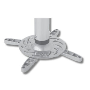 Uchwyt do projektora 110-197cm sufitowy obrotowy srebrny