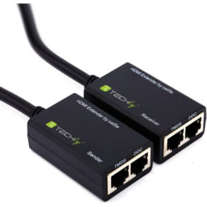 Extender HDMI 1080p60Hz do 30m po skrętce Kat5e/6