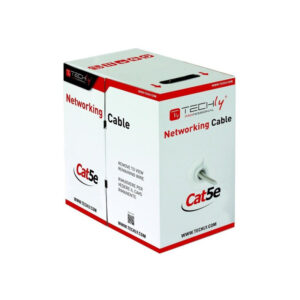 Kabel skrętka Cat5e UTP linka 305m 100% CU szary